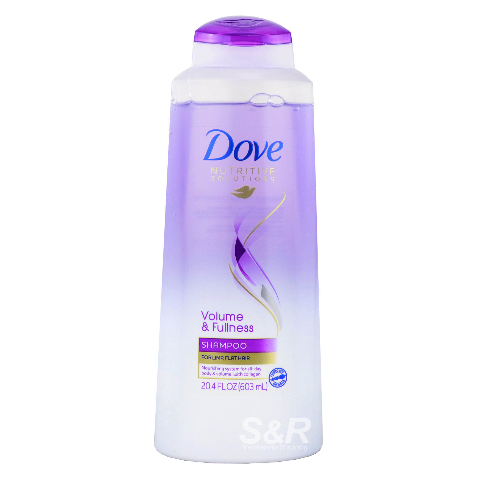 Dove Nutritive Solutions Volume and Fullness Shampoo 603mL